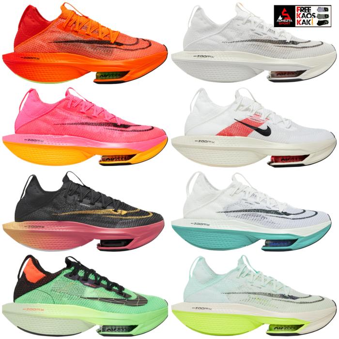 Sepatu Air Zoom Alphafly Next% 2 Mint Foam Prototype Total Orange PK