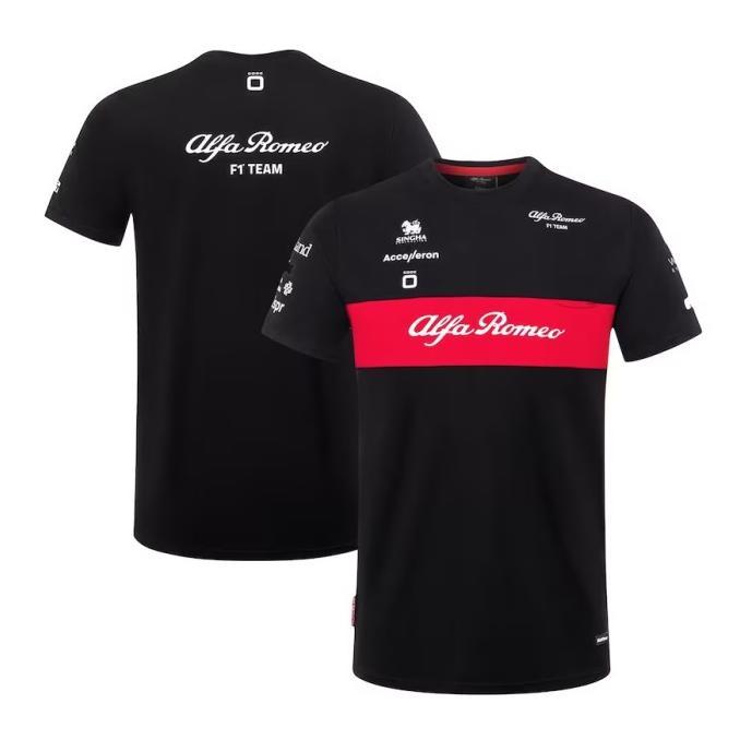 ALFA ROMEO F1 2023 Team T-Shirt. Kaos Pria