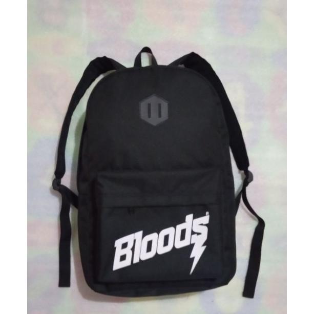 ORIGINAL TAS RANSEL DISTRO BLOODS CASUAL PRIA&WANITA TAS KERJA KULIAH
