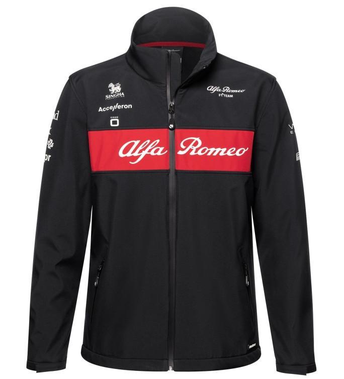 ALFA ROMEO F1 2023 Team Softshell Jacket. Jaket Pria