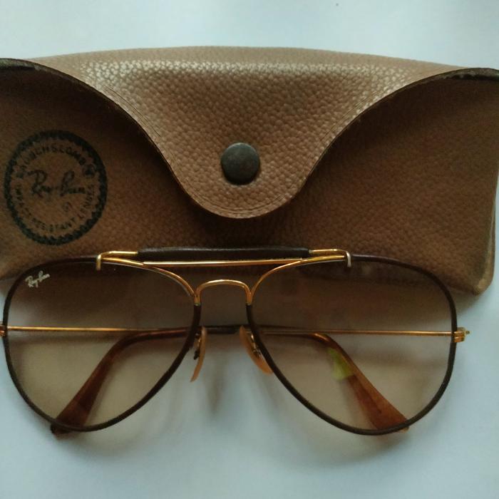 rayban vintage bL USA original lensa cengembel size 58-14