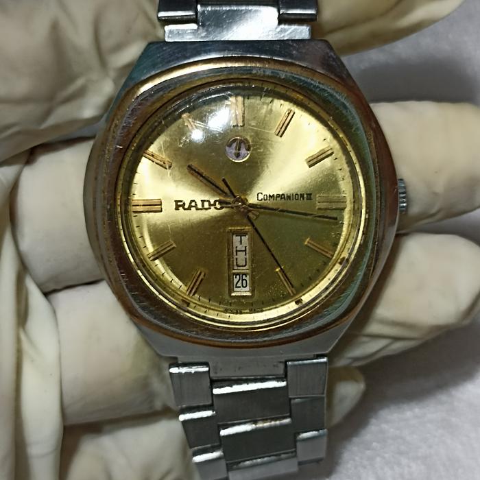 Jam Pria Automatic Rado Vintage Full stainless steel