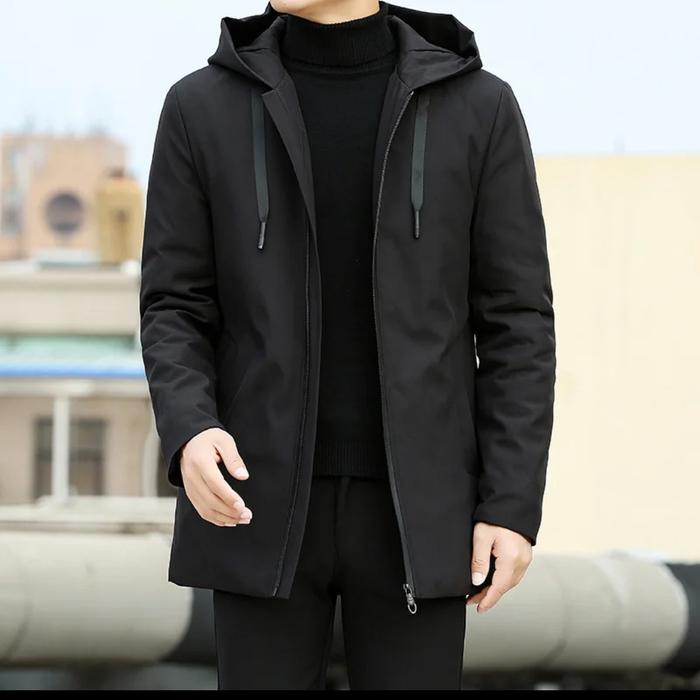 JAKET FULL BULU/LONG COAT PRIA TERBARU