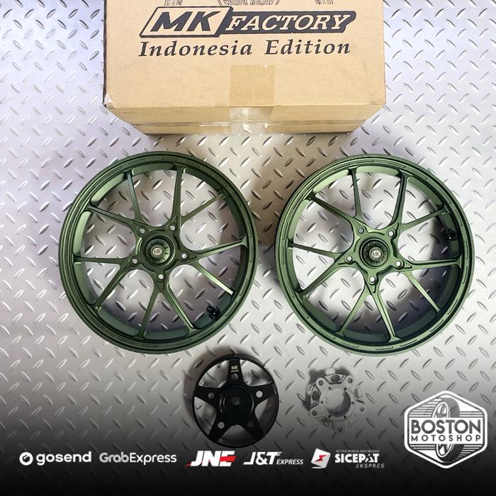 Velg MK Factory MK11 Green Pine Vespa GTV GTS Sprint Primavera Ring 12