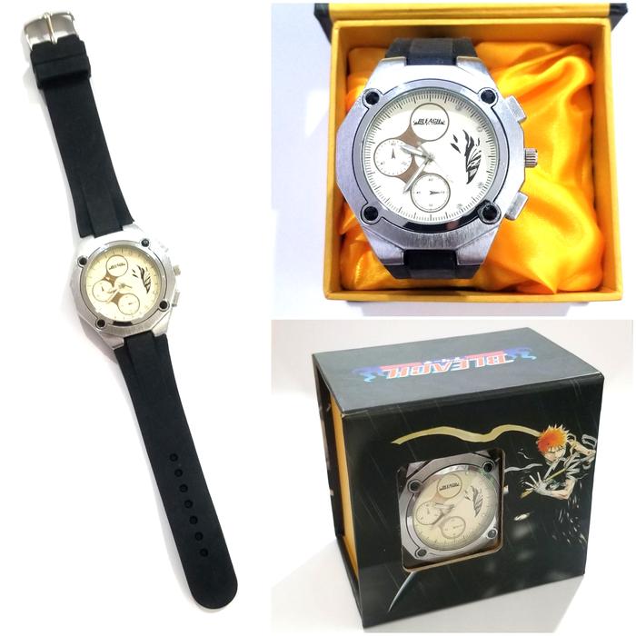 Jam Tangan Bleach Anime Sport watch Ichigo Kurosaki Imported