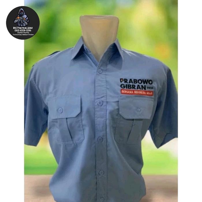 kemeja prabowo gibran Kemeja Capres 2024 - Baju kampanye Prabowo 2024