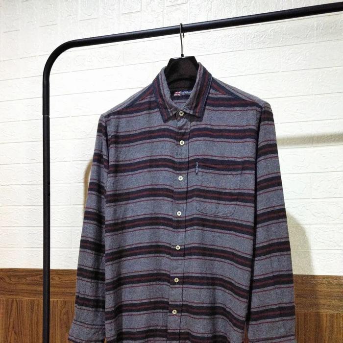 Kangol Crossline Stripe Longsleeve Shirt