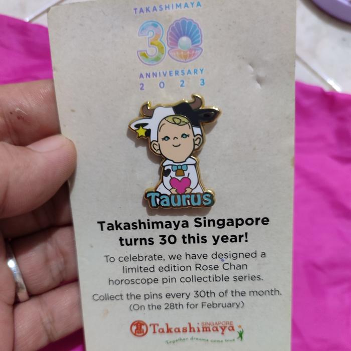 Bros Pin Takashimaya Limited 30 years