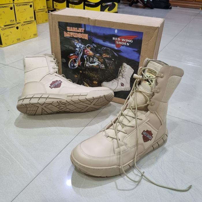 Sepatu Boots Tactikal Original Anti Slip MotorCycle By Red Wing Shoes