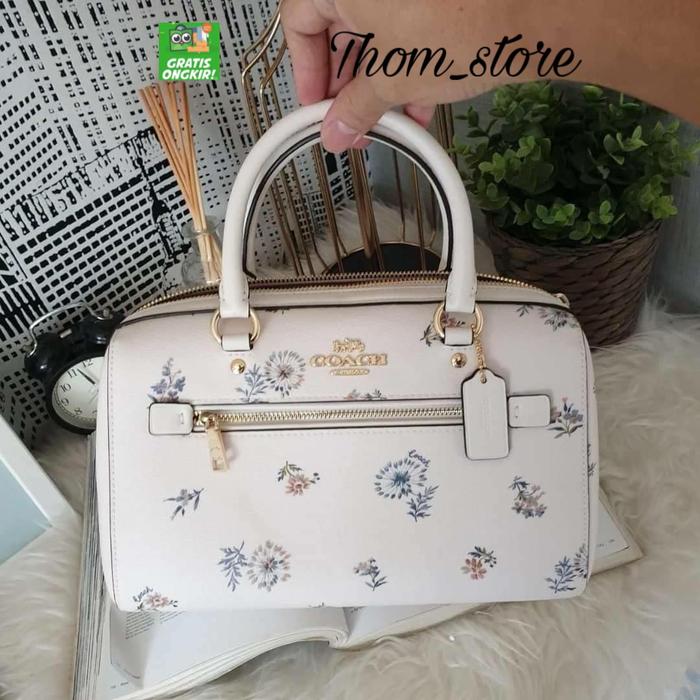 TAS WANITA CH 4105 SHOULDER BAG ROWAN DANDELION PRINT IN SIGN LEATHER