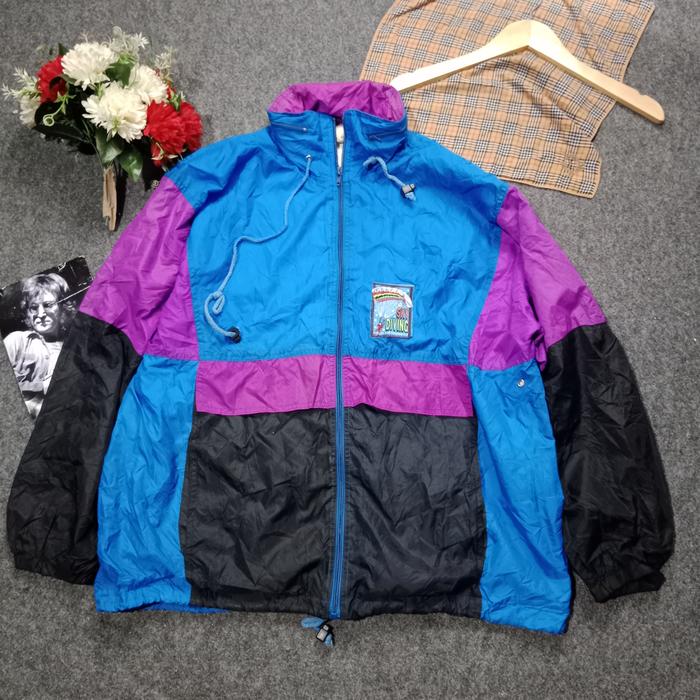 Vintage jacket color block marcel clair