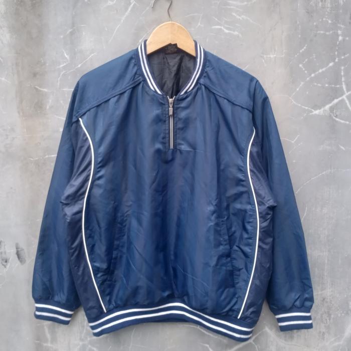 jaket descente half zipper second