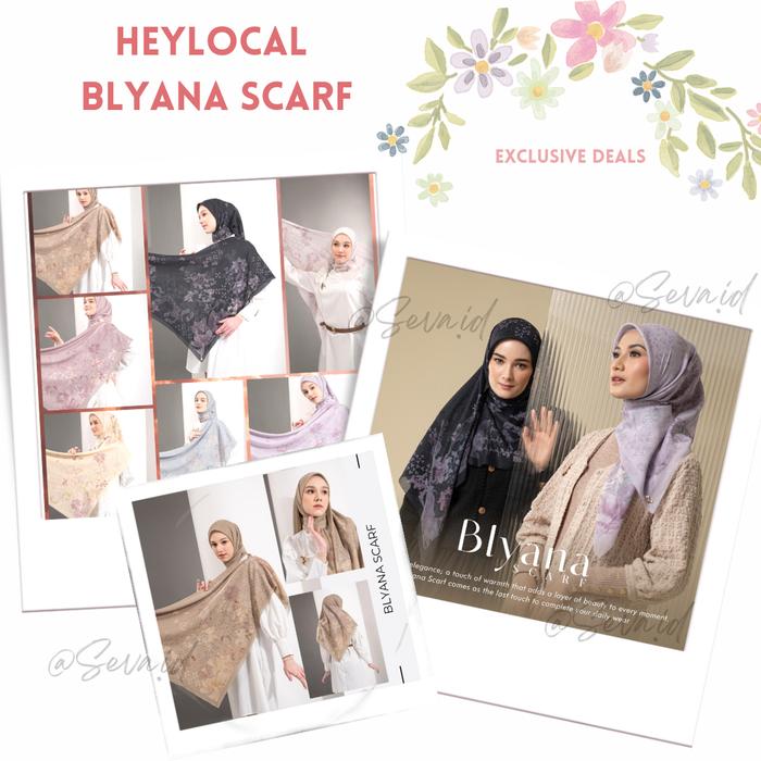 Heylocal.id BLYANA Scarf Exclusive Deal Imperfect Sale HEYLOCAL SALE
