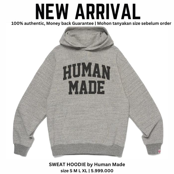 Sweat hoodie by human made | Hoddie pria ORIGINAL 100%