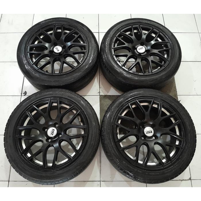 VELG MOBIL BEKAS RACING AR EVOLUTION RING 16 LOBANG 4X100 (VELG AJA)