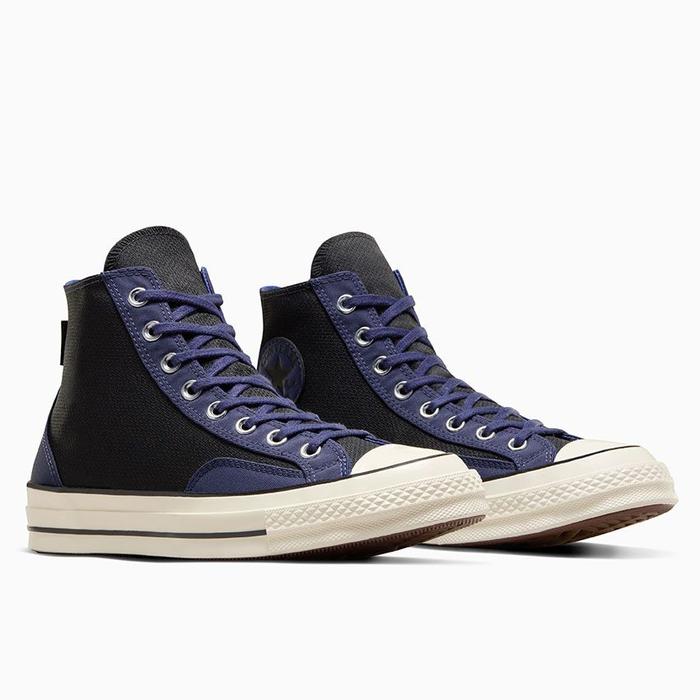Converse Chuck Taylor 70s High Top Black/Uncharted Waters Blue