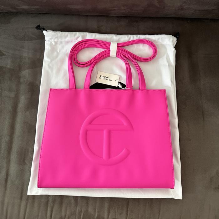Telfar Medium Pink Fuschia Bag