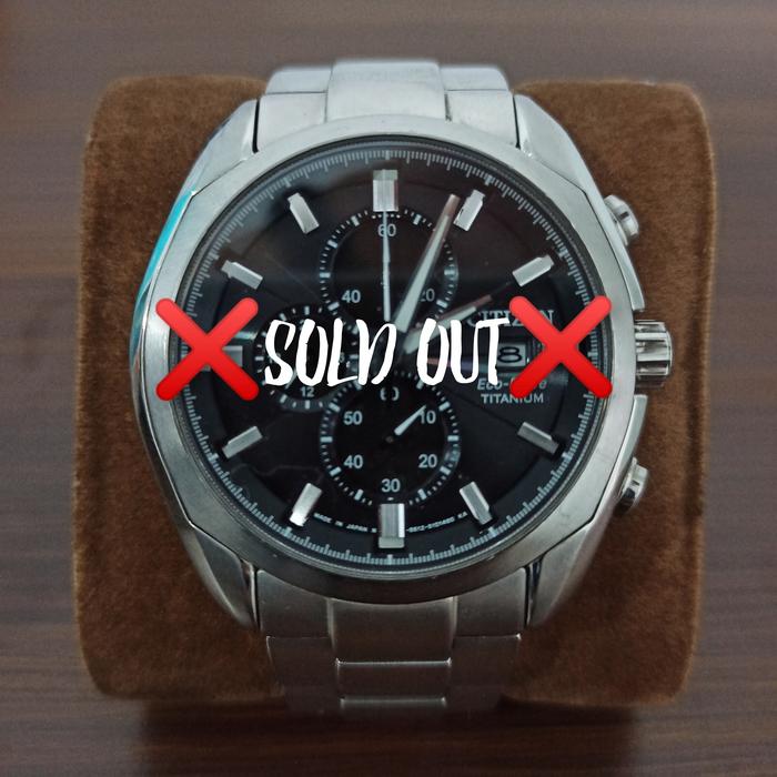 Citizen Eco Drive Chronograph Titanium CA0021-53E