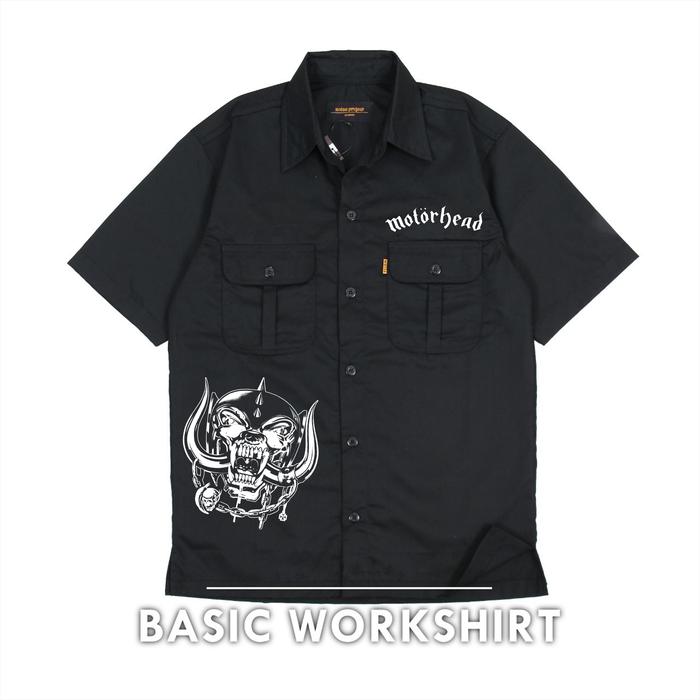 Kemeja Workshirt Motorhead Custom
