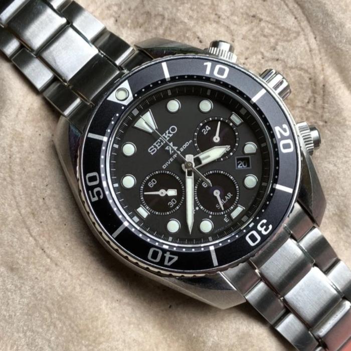 Seiko solar Sumo watch ORI