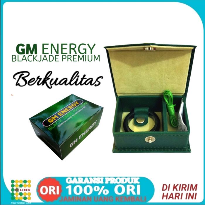 CINCIN GIOK BLACK JADE PREMIUM GM ENERGY ORIGINAL RING PRIA