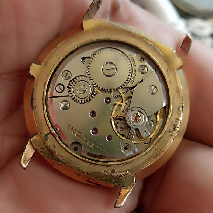 Jam Pria Manual Winding NET73133 Titoni Titoflex