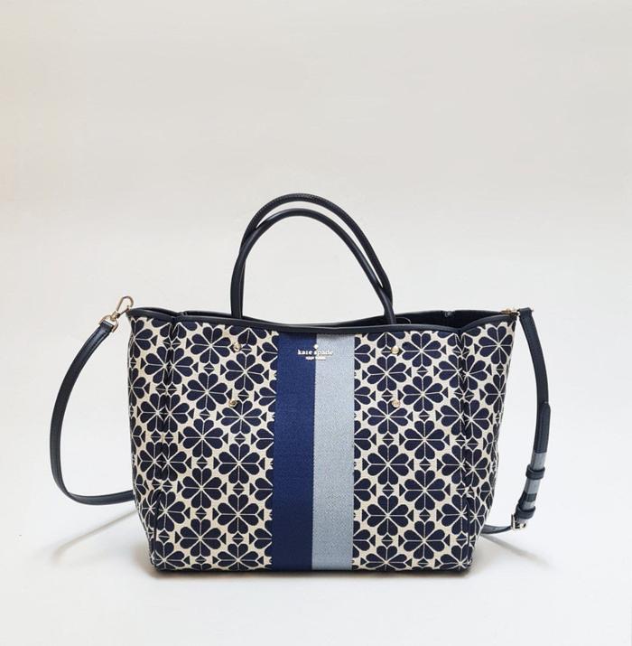 KS Everything Flower Jacquard Medium Tote Bag