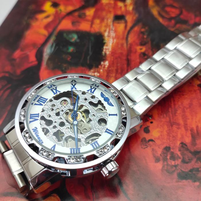 winner Skeleton Jam Tangan Mekanik Pria