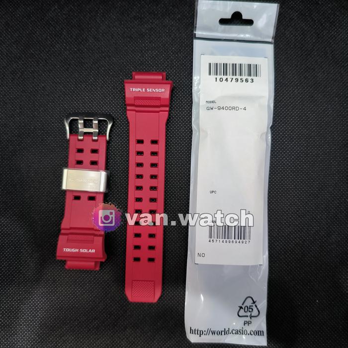 STRAP Casio Gshock GW 9400 / GW-9400RD-4 Original