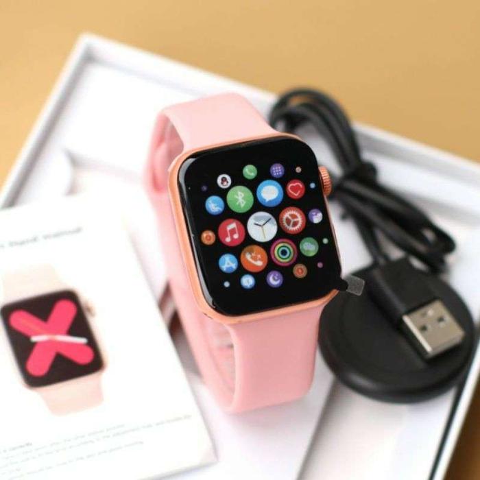 Jam Tangan Smartwath terbaru notif WhatsApp SMS Telpon Ganti walpaper