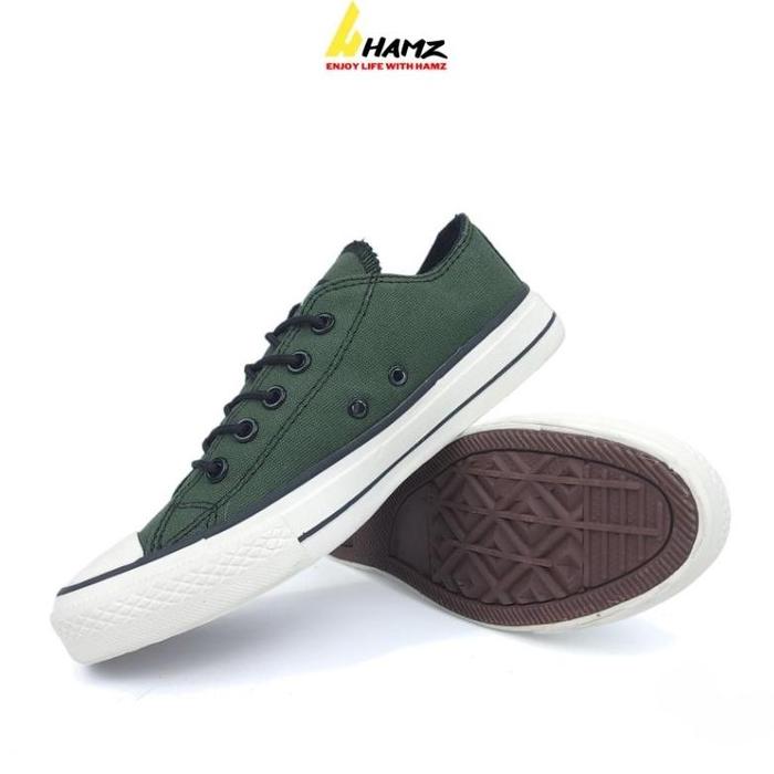 Diskon Hebat, Belanja Tanpa Ragu! Sepatu Sneakers Pria Ctx Hijau Army