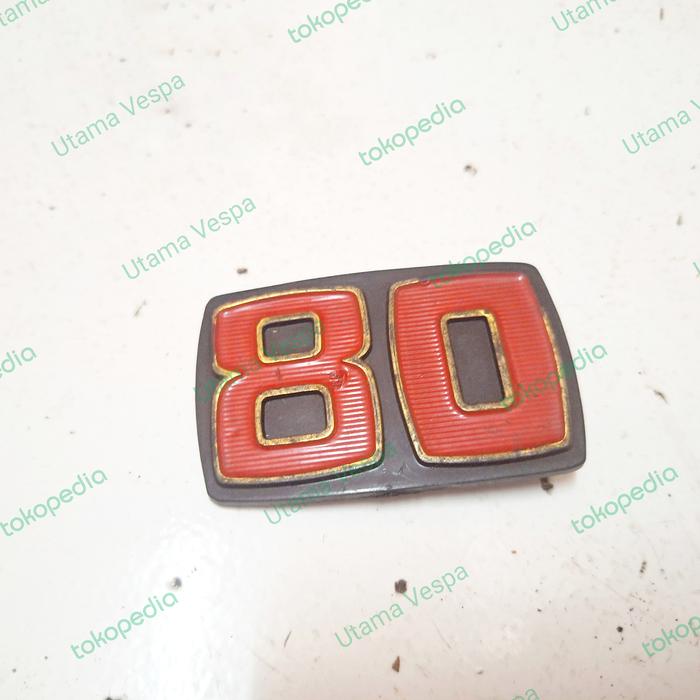 Logo emblem tebeng depan Suzuki RC 80
