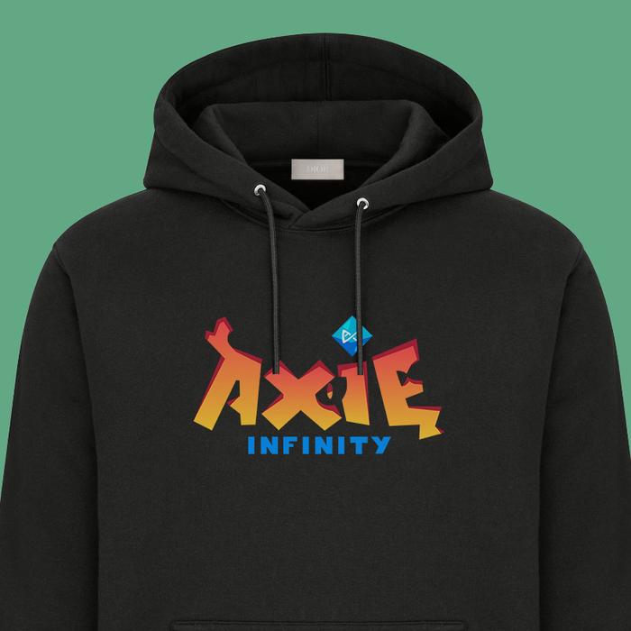 Hoodie Sweater AXS Axie Infinity Game Launcher fleece sweater