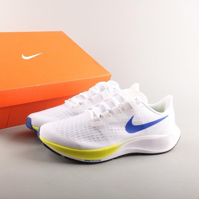 Air Zoom Pegasus 37 White Racer Blue (Size 39-46)