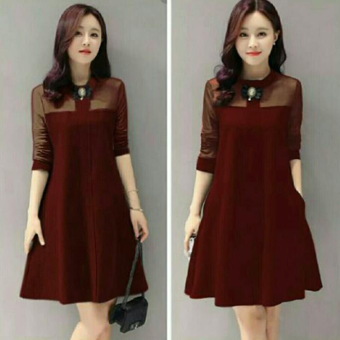 Dress Wanita Terbaru Model 2020 / Baju Wanita Best Seller / Baju Natal