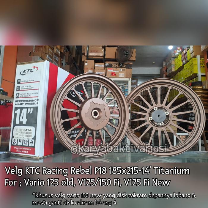 Velg KTC Rebel Palang 18 For Vario 125/150