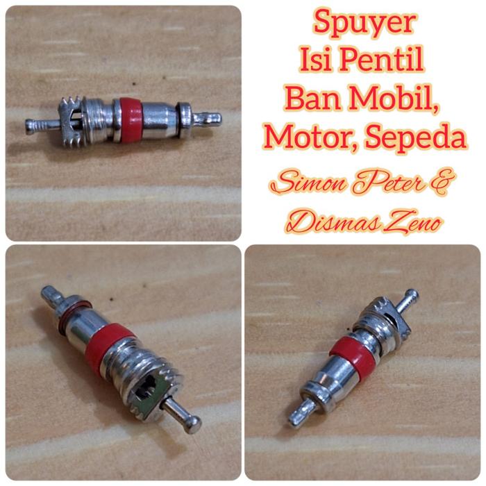 Spuyer Isi Pentil Ban Motor Mobil Sepeda