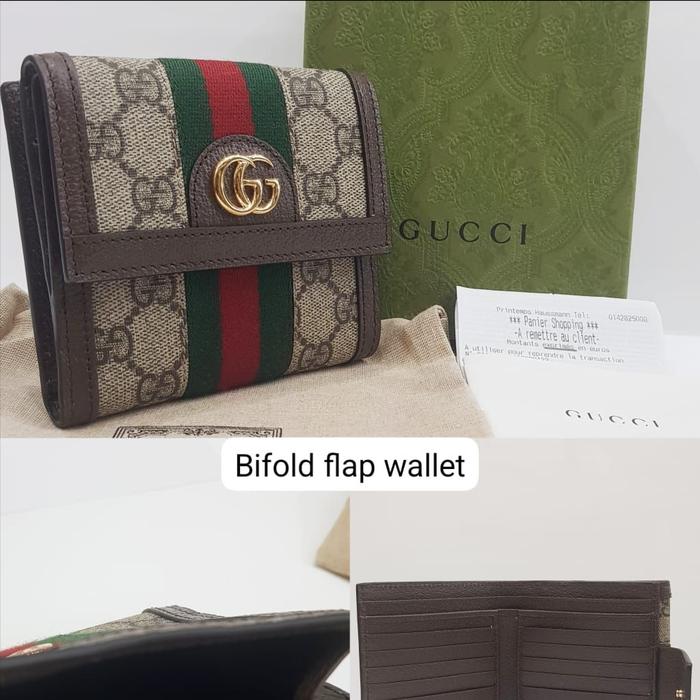 Ophidia GG Small Bifold Wallet