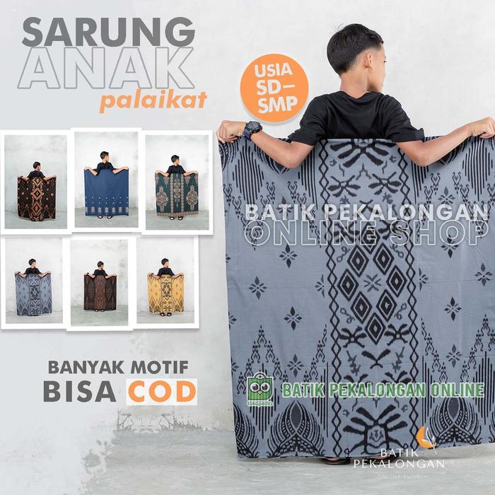 Sarung Anak Surya Saloka Katun Prima - Batik Pekalongan Online Shop