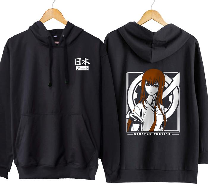 Jaket hoodie jumper anime KURISU MAKISE - STEINS GATE