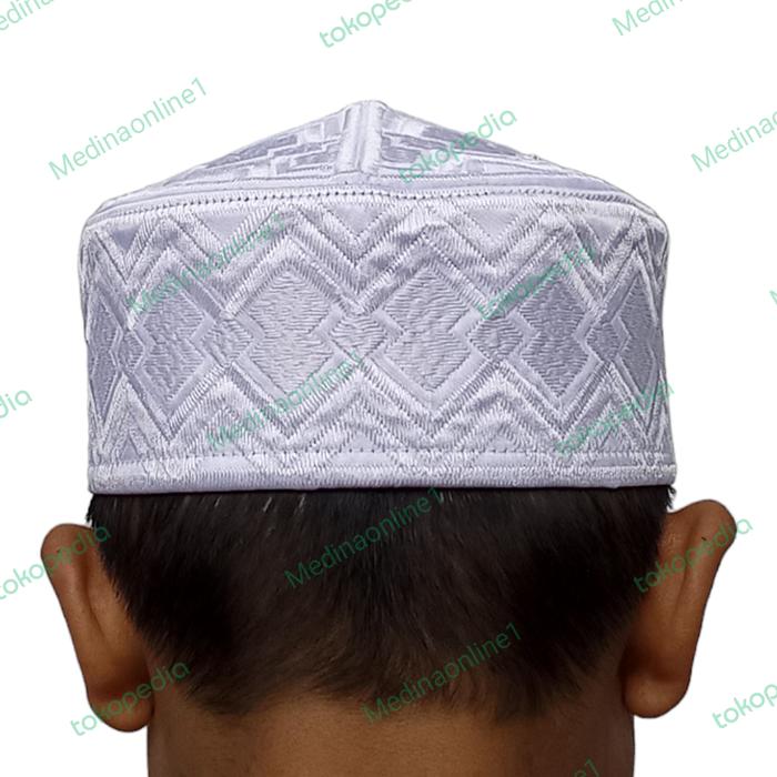 kopyah peci songkok Uje Solmet Bordir