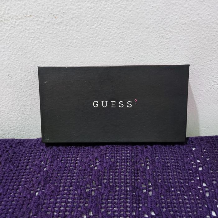Box Kotak Dompet Guess original hitam