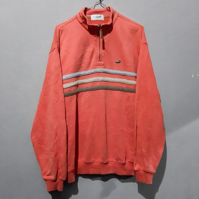 crocodel halfzip crewneck