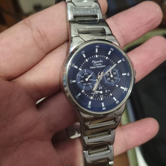jam tangan alexander christie original fullset bekas