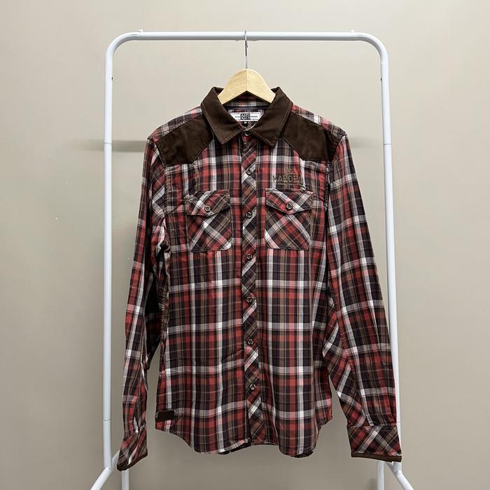 Kaporal Paris Vintage 100% Asli Ori Bekas Pakai 1x Baju Kemeja Branded Pria Bukan Zara