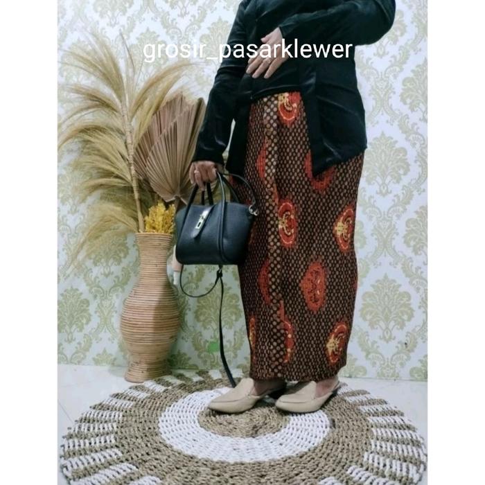 Rok Jarik wiru/wiron Plisket JUMBO batik truntum/wanitaBB 100 kg lebih