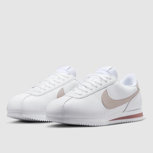 NIKE WOMEN'S SHOES - NIKE CORTEZ - WHITE/PLATINUM VIOLET-SMOKEY MAUVE