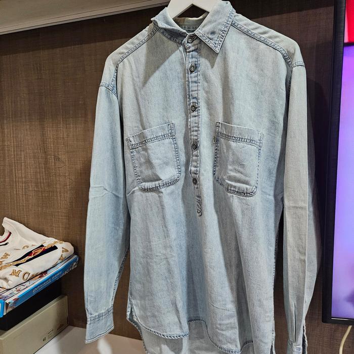 kemeja levis denim