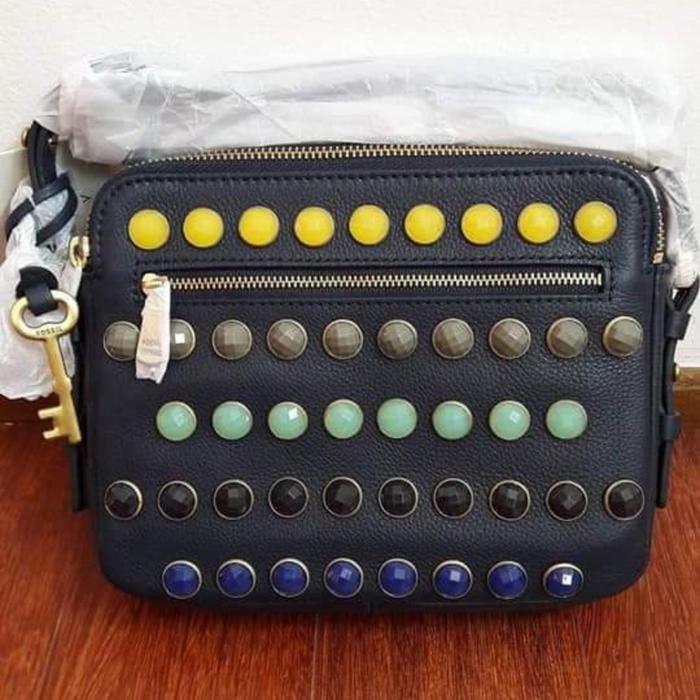 Tas Fossil Piper Toaster Midnight Navy Gem