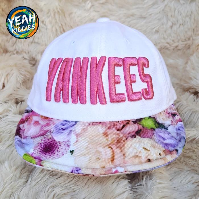 PRELOVED TOPI MLB YANKEES KIDS ANAK CEWEK PEREMPUAN PUTIH SECOND